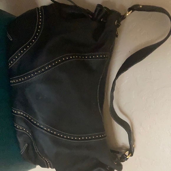 Perlina NY black leather Hobo bag - Picture 13 of 14
